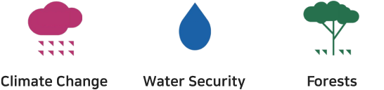 Climate Change, Water Security, Forests
